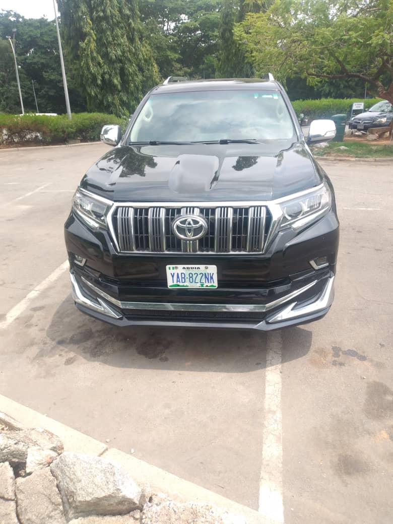 Toyota Prado for rent in Abuja