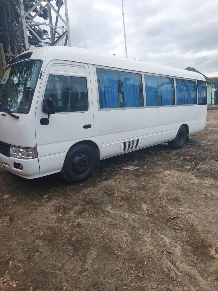 Toyota Coaster for rent in Abuja