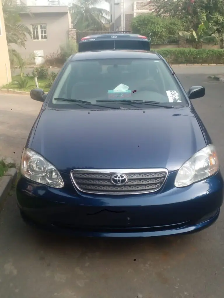 Toyota Corolla for rent in Abuja